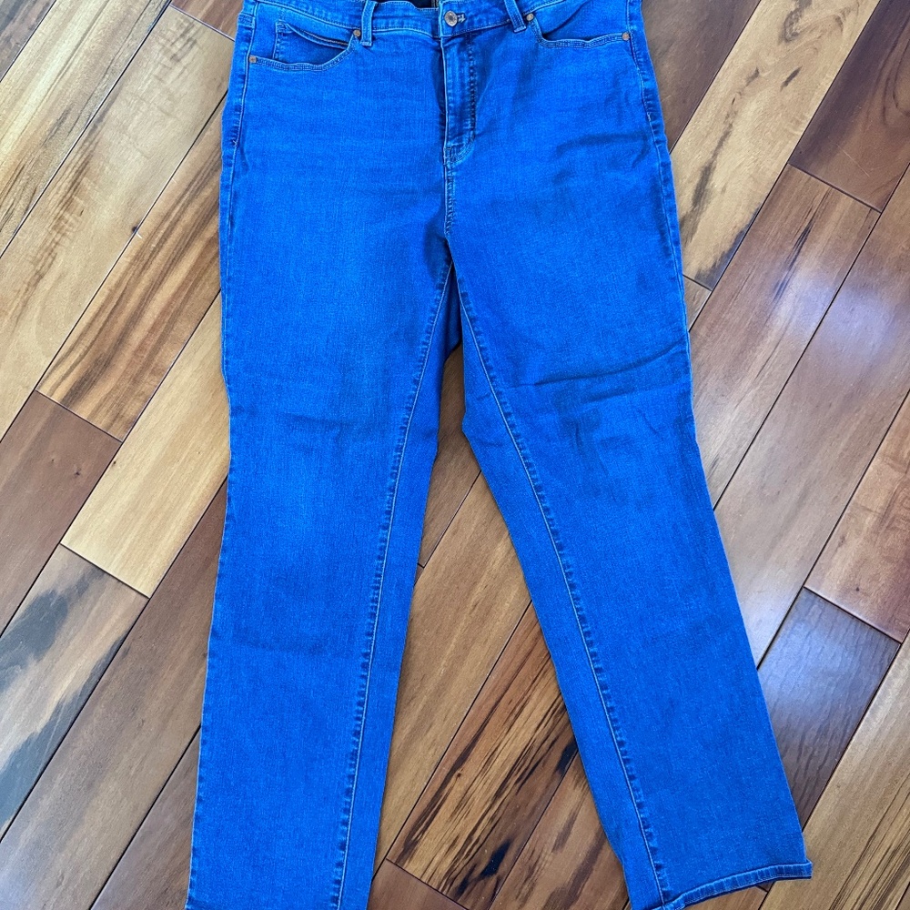 Women's Talbots Straight Leg Jean Size 18W